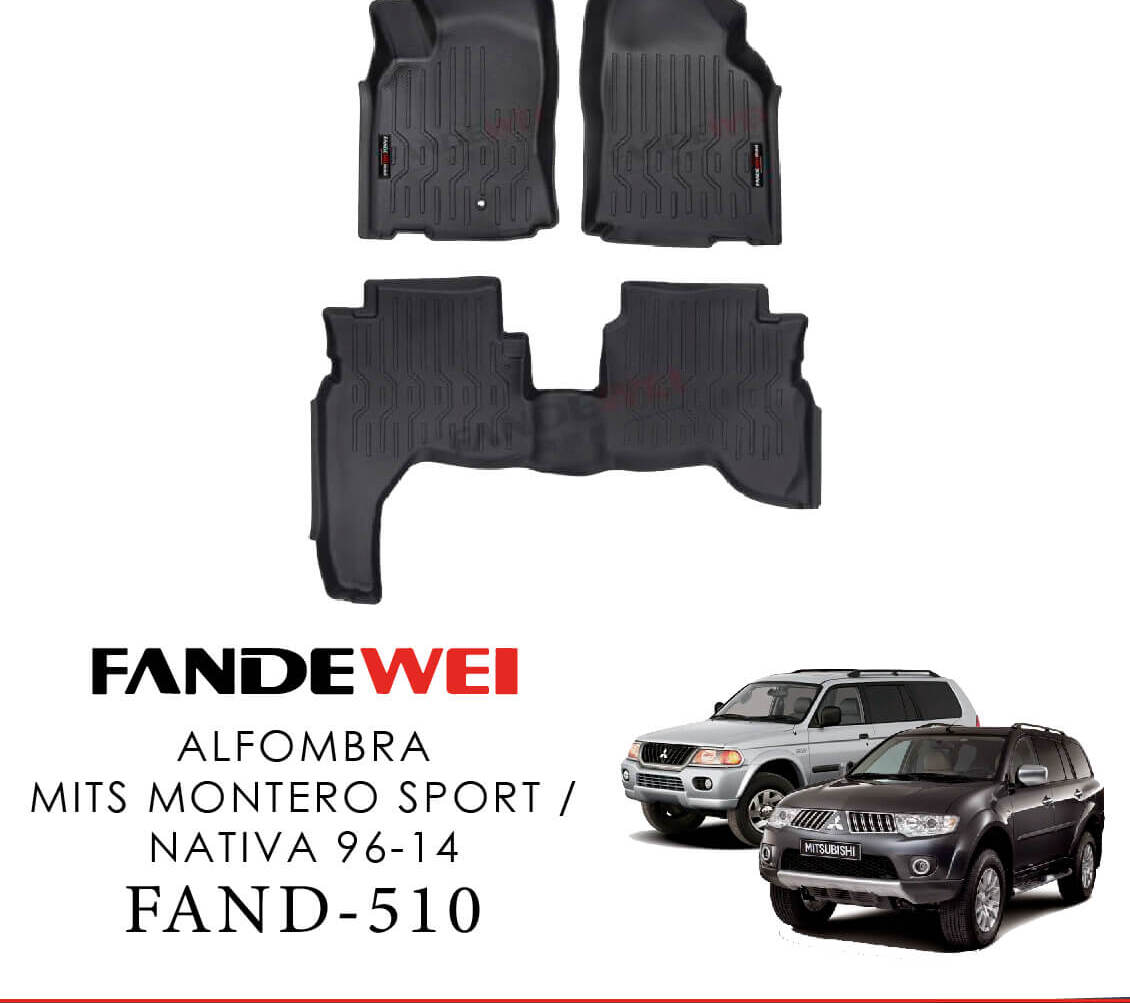 Alfombra de bandeja MITSUBISHI MONTERO SPORT / NATIVA 96-14