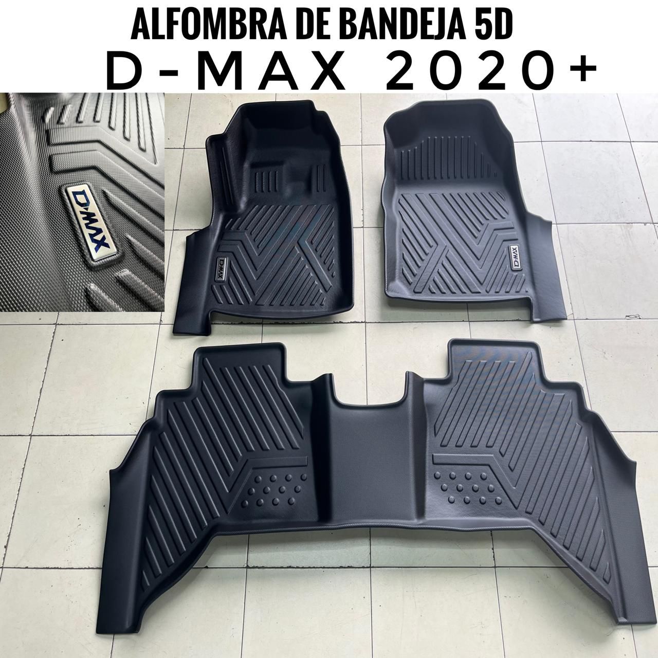 Alfombra de bandeja Isuzu D-Max 2020+