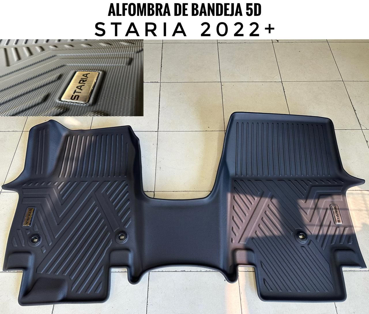 Alfombra de bandeja Hyundai Staria 2022+
