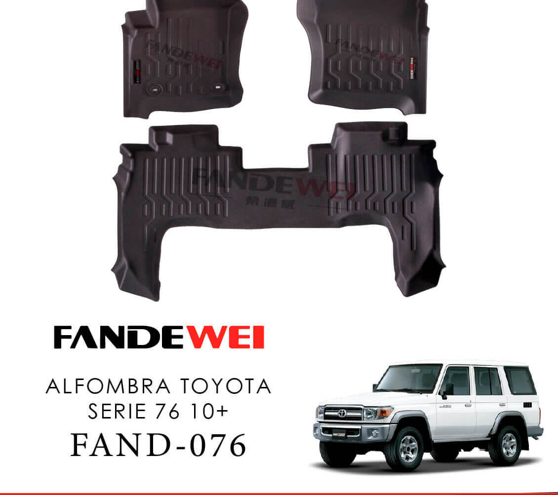 Alfombra de bandeja TOYOTA LAND CRUISER SERIE 76-79 10+