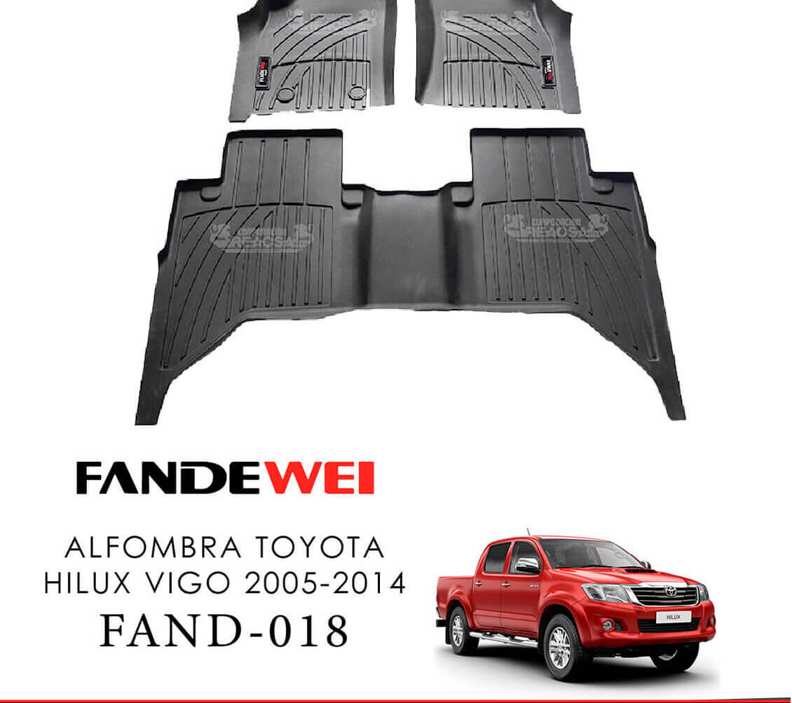 Alfombra de bandeja TOYOTA HILUX VIGO 05-14