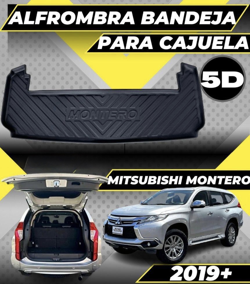 Alfombra de bandeja Mitsubishi Montero 2019+ — Alfombra Cajuela