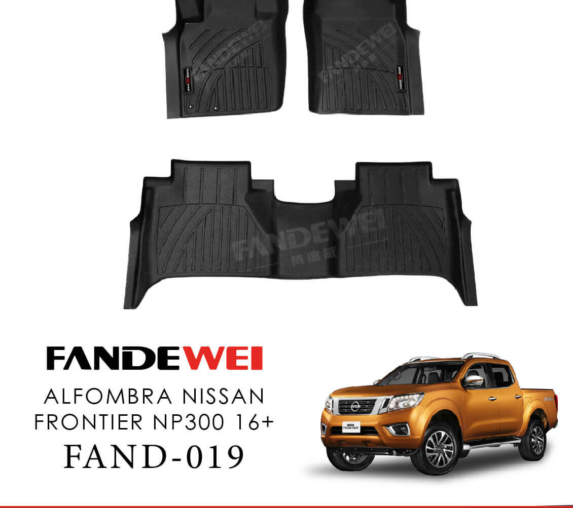 Alfombra de bandeja NISSAN FRONTIER NP-300 16+