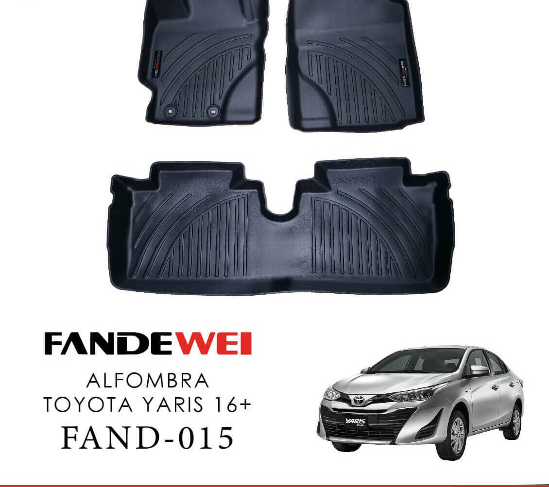 Alfombra de bandeja TOYOTA YARIS 16+