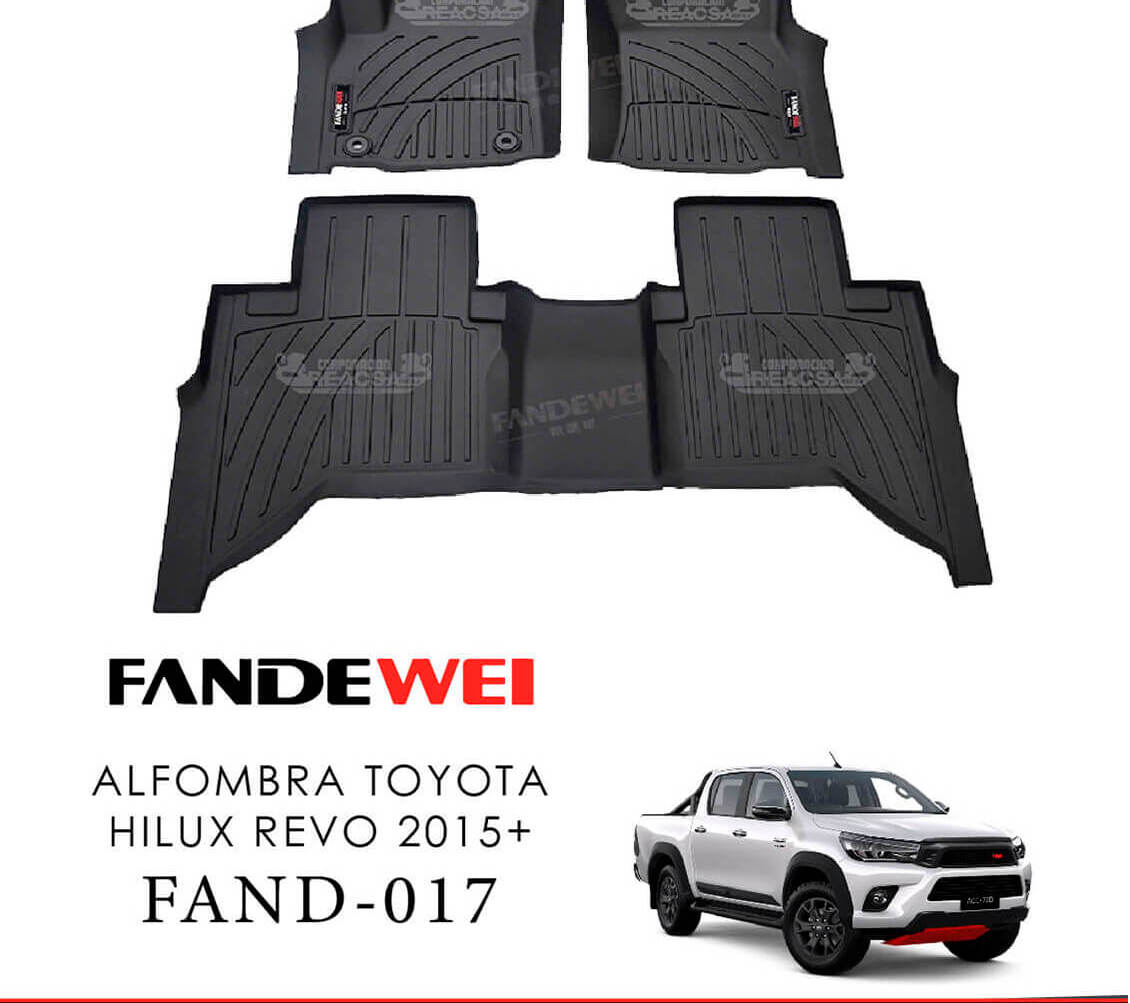 Alfombra de bandeja TOYOTA HILUX REVO 2015+