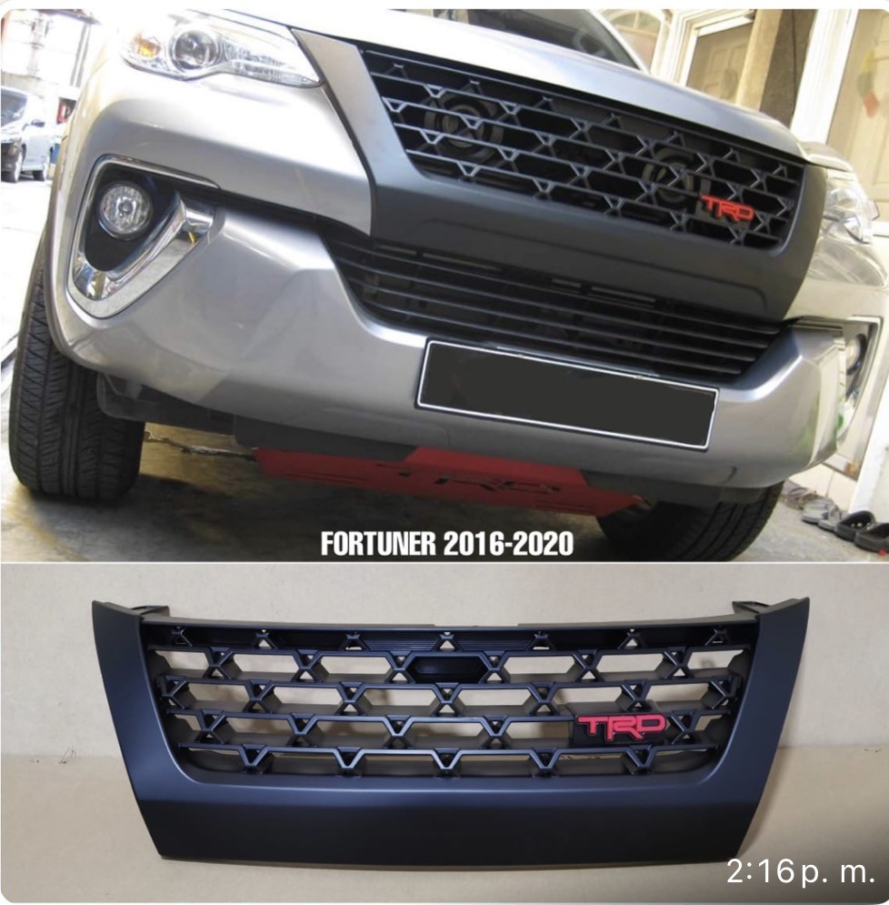 Parrilla Toyota Fortuner 2016-2020 — Estilo TRD