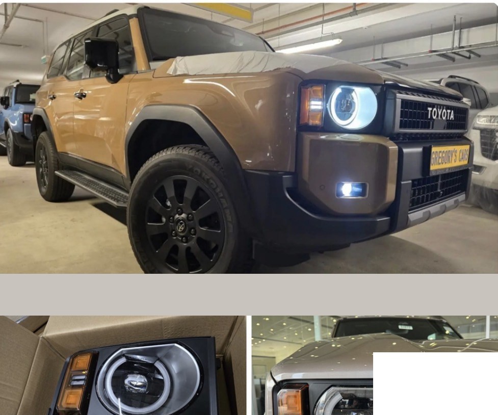 Focos Toyota Prado LC250 2025-2026 — Edición 50 Aniversario (redondo)