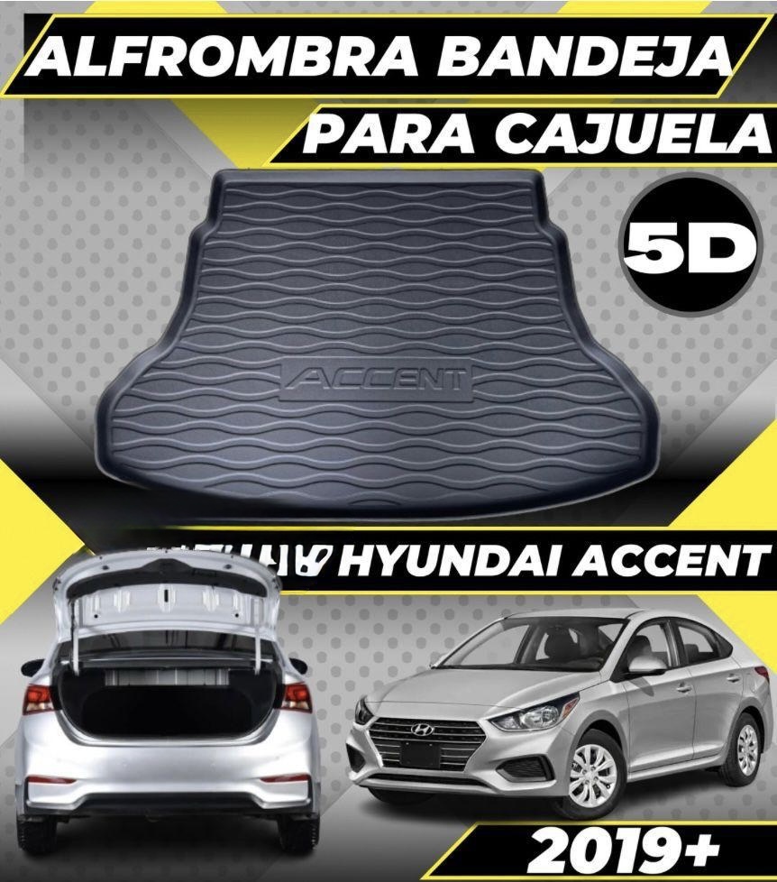 Alfombra de bandeja Hyundai Accent 2019+ — Alfombra Cajuela