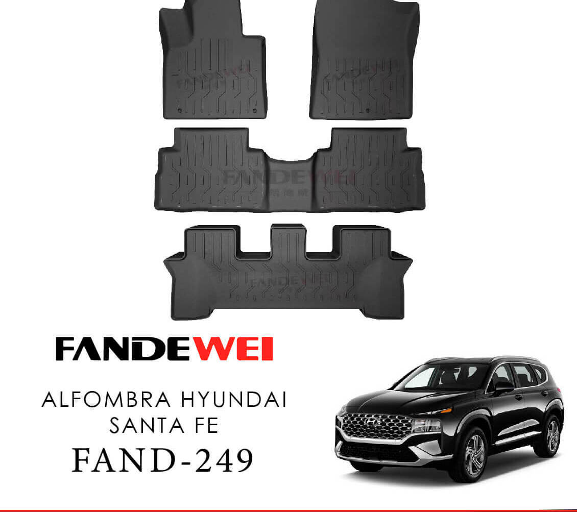 Alfombra de bandeja HYUNDAI SANTA FE / KIA SORENTO (4 PZS) 22-25