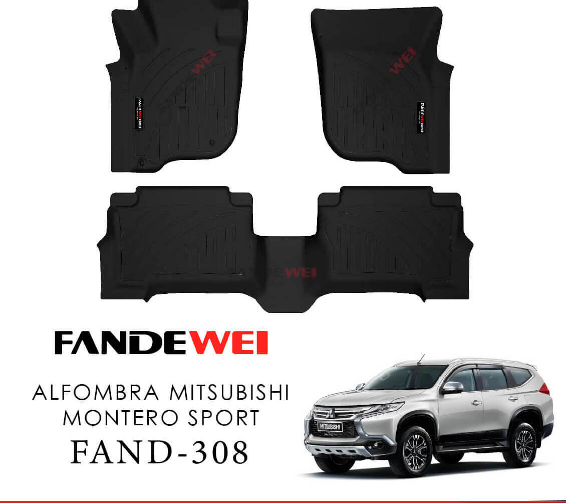 Alfombra de bandeja MITSUBISHI MONTERO SPORT 4X2 Y 4X4 MANUAL 16+