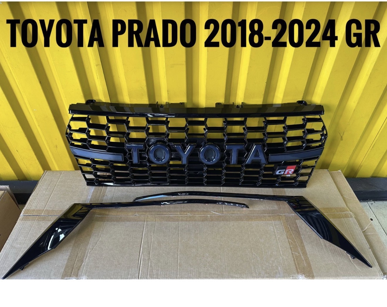 Parrilla Toyota Prado 2018-2024 GR