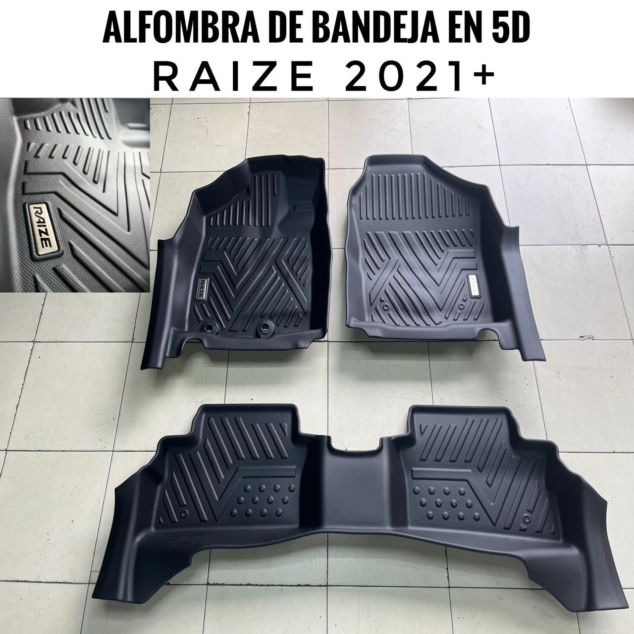 Alfombra de bandeja Toyota Raize 2021+