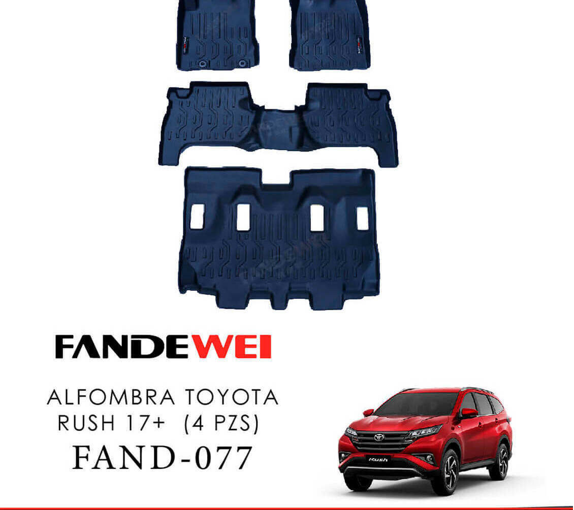 Alfombra de bandeja TOYOTA RUSH 17+ (4 PZS)
