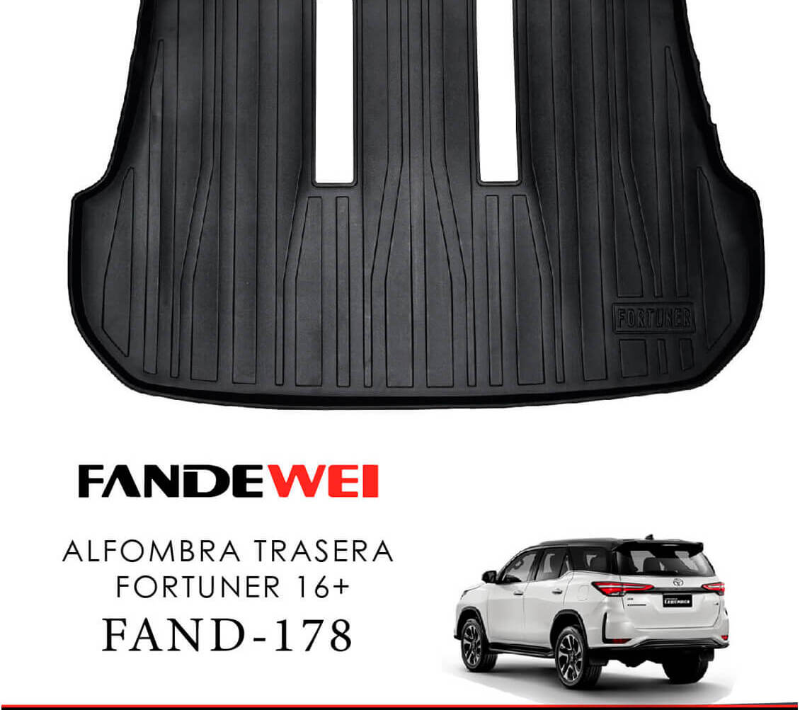 Alfombra de bandeja TRASERA TYT FORTUNER 16+