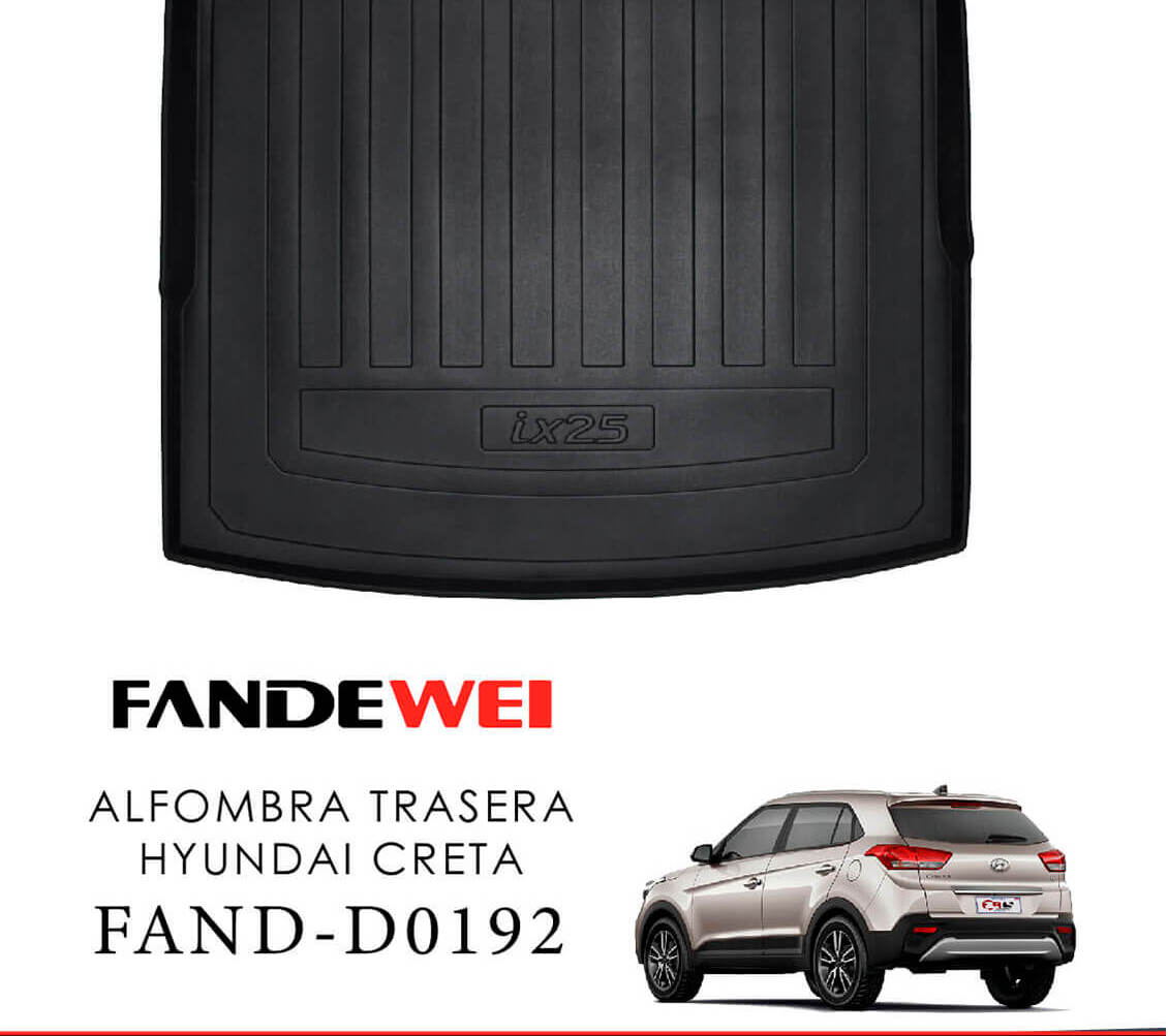 Alfombra de bandeja TRASERA HYUNDAI CRETA 15+