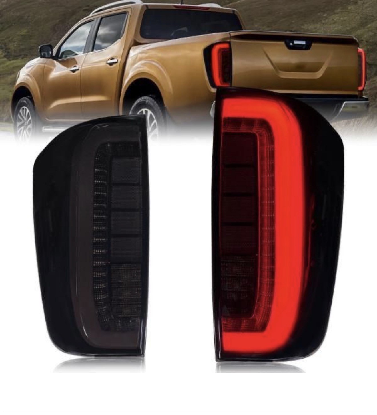 Stops LED Stops LED Nissan Frontier — Smoke