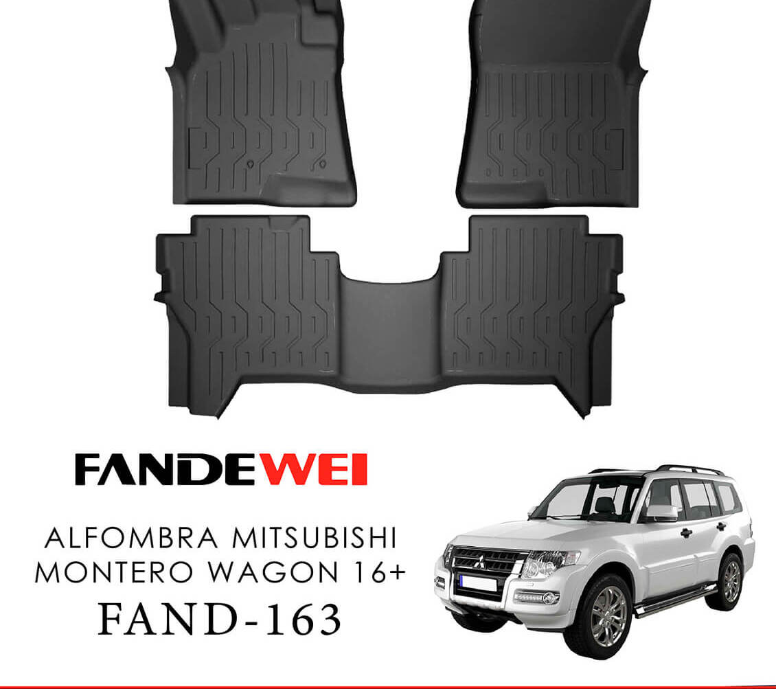 Alfombra de bandeja MITSUBISHI MONTERO WAGON 16+