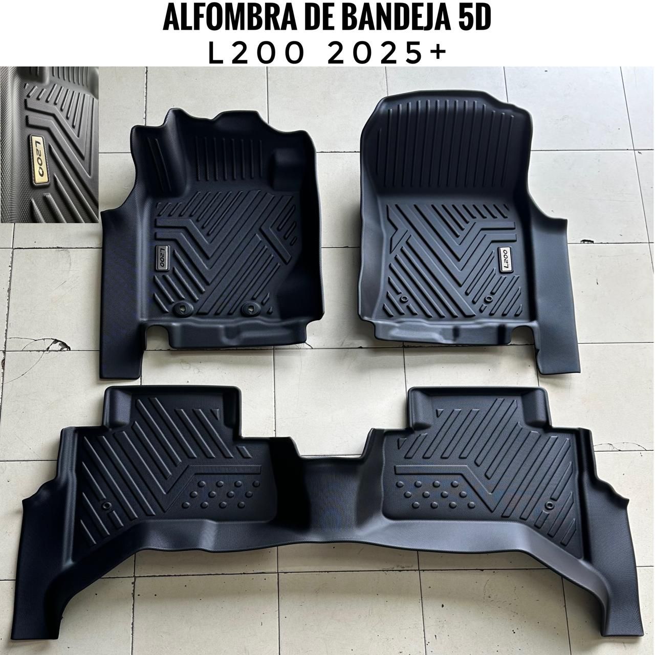 Alfombra de bandeja Mitsubishi L200 2025+