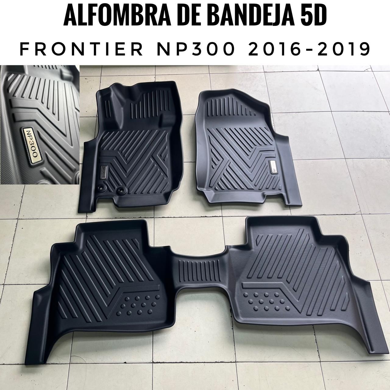 Alfombra de bandeja Nissan Frontier NP300 2016-2019