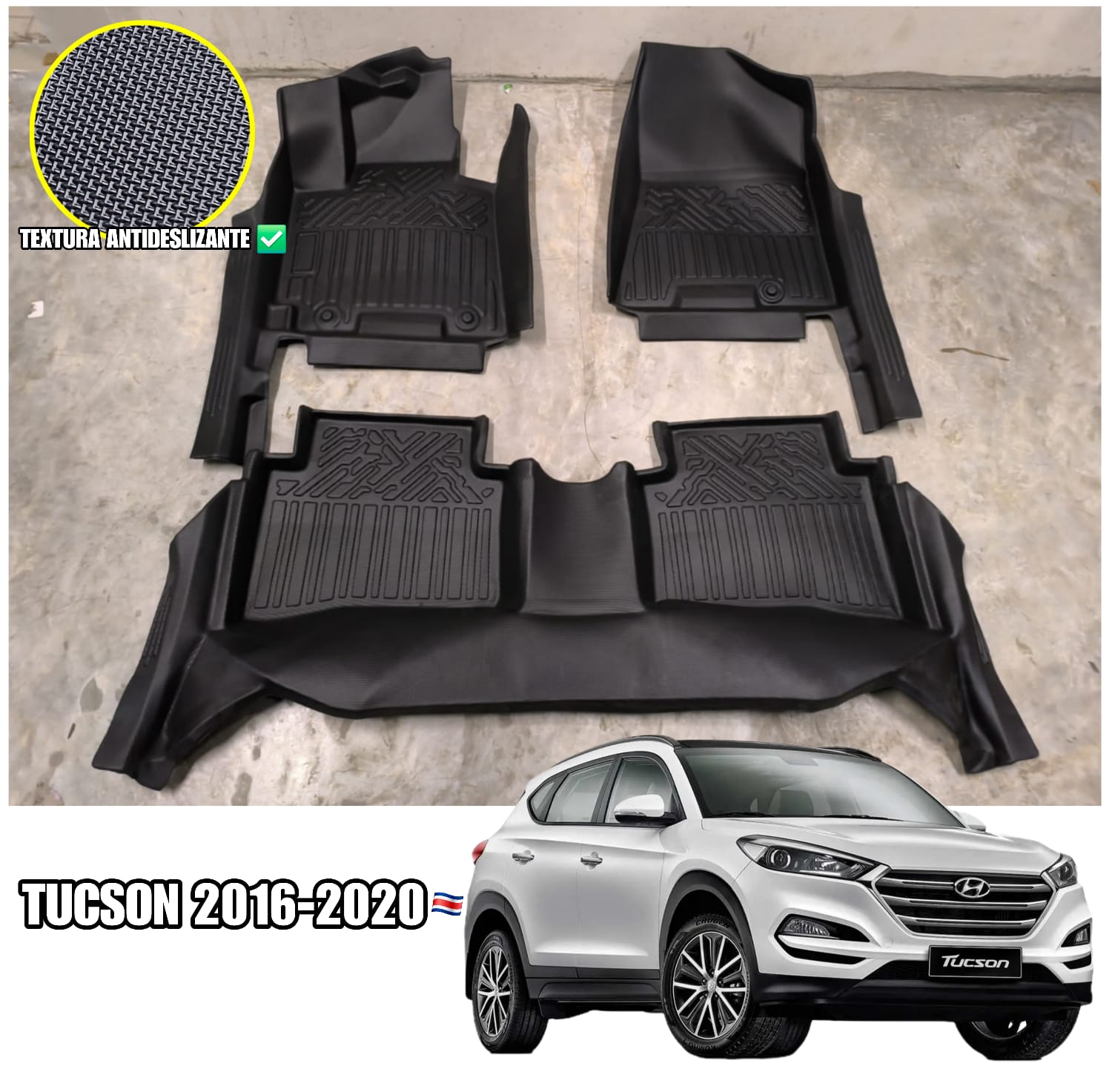 Alfombra de bandeja Hyundai Tucson 2016-2020