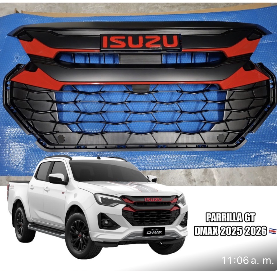 Parrilla Isuzu D-Max GT 2025-2026
