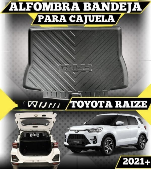 Alfombra de bandeja Toyota Raize 2021+ — Alfombra Cajuela