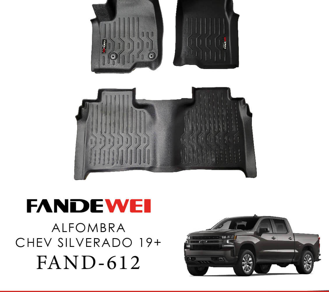 Alfombra de bandeja CHEVROLET SILVERADO 19+
