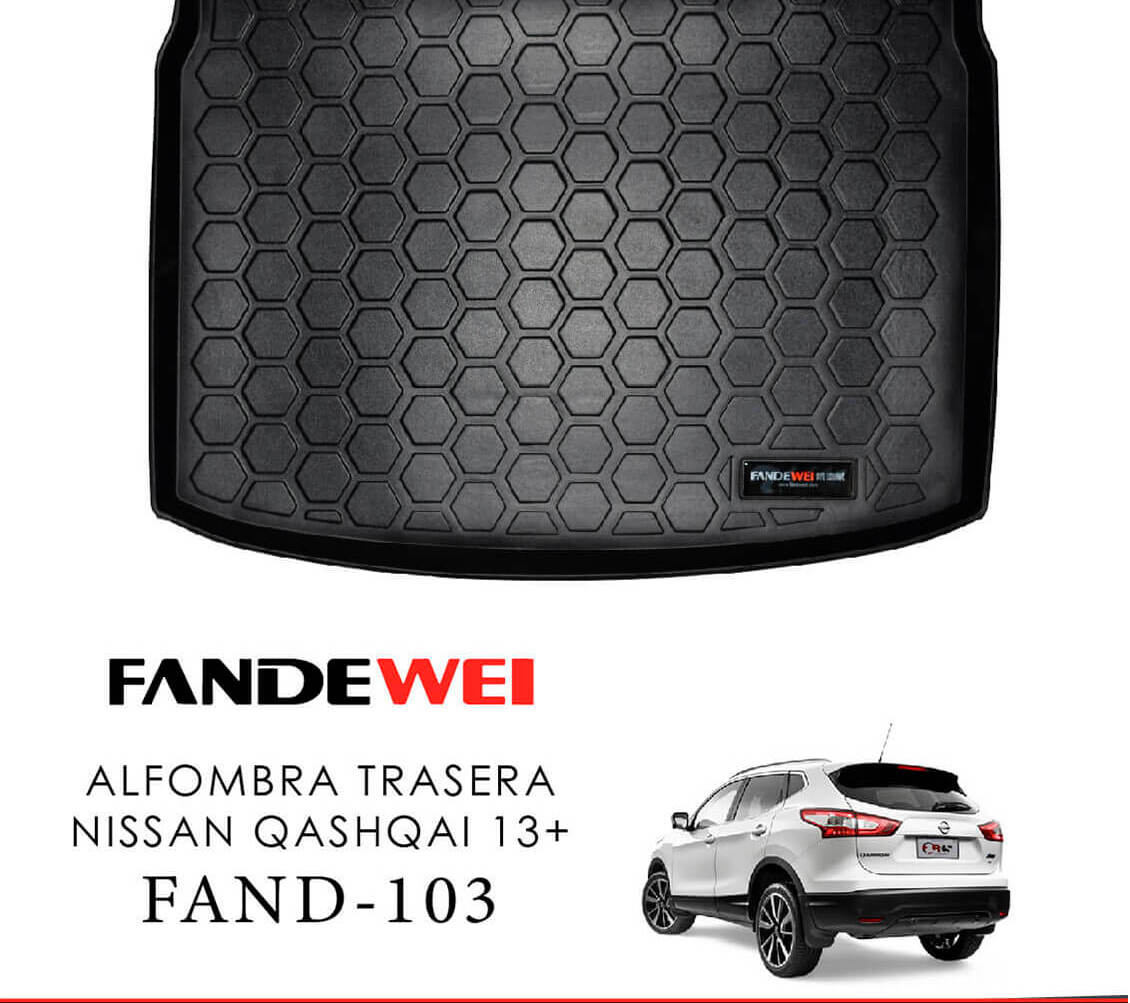 Alfombra de bandeja TRASERA NISSAN QASHQAI 13+