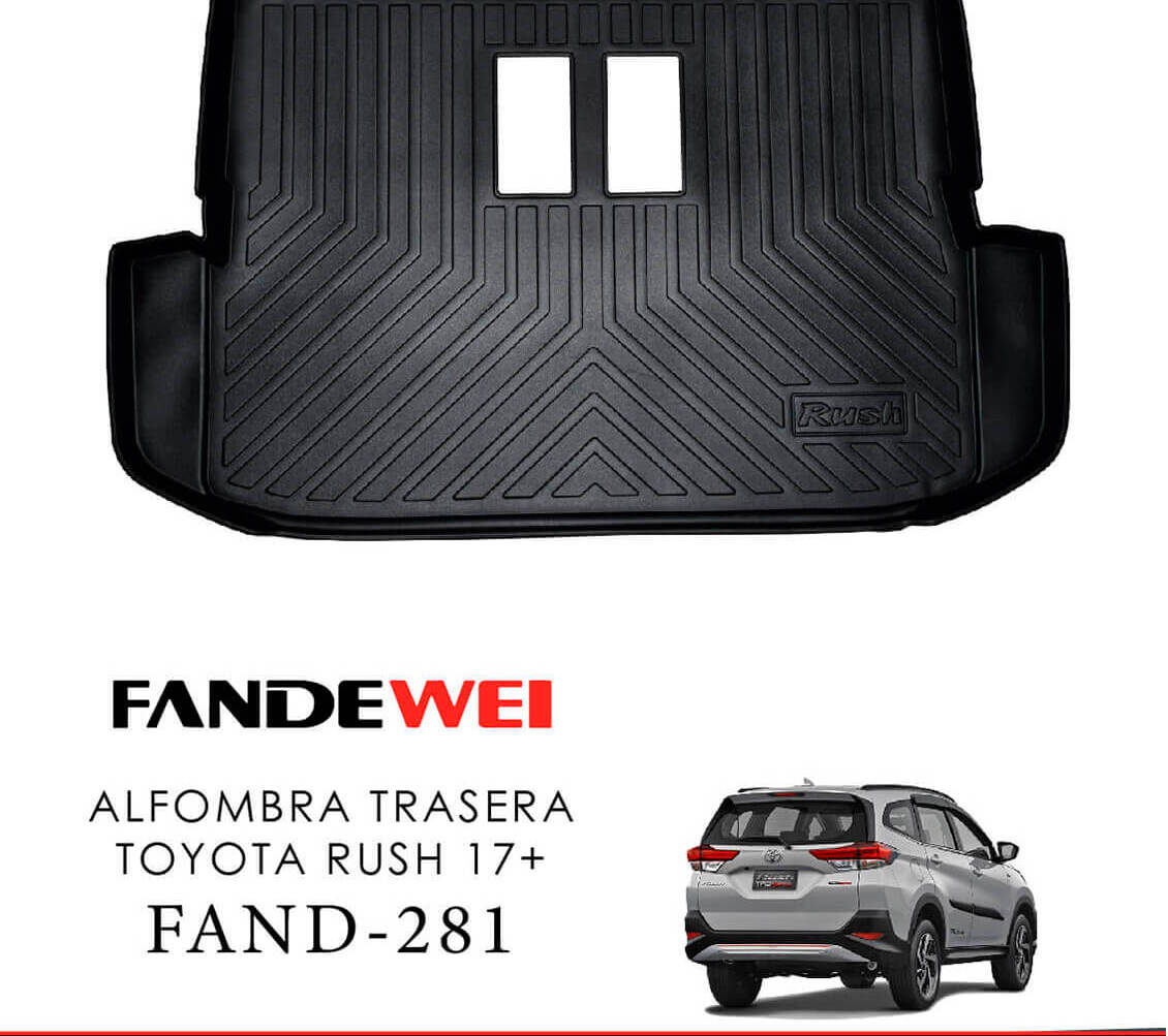 Alfombra de bandeja TRASERA TYT RUSH 17+